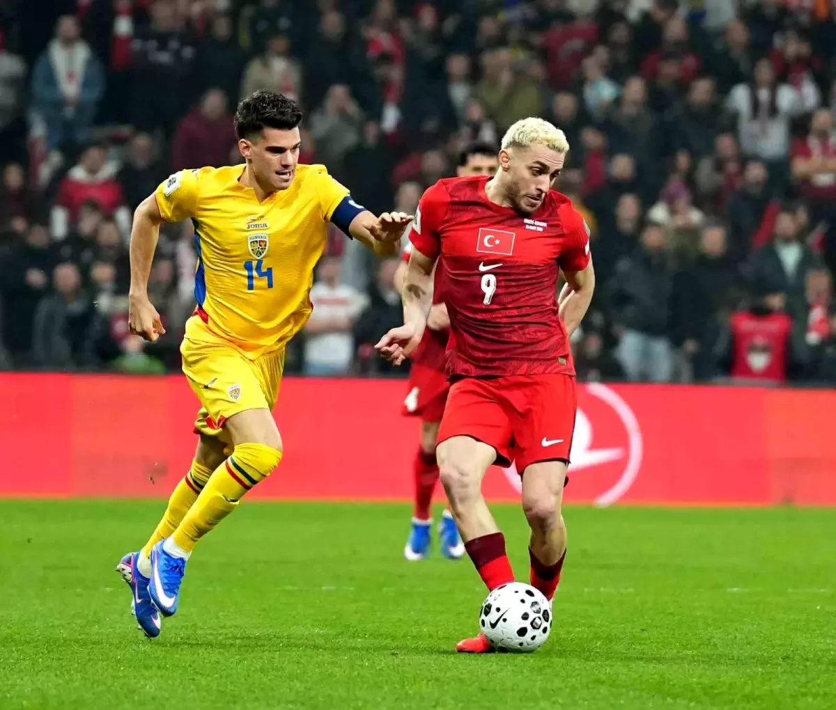 A Milli Futbol Takımı Romanya'yı Geçerek Dünya Kupası Elemelerinin Finaline Yükseldi