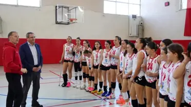 Ayvalıkgücü Belediyespor voleybol maçı