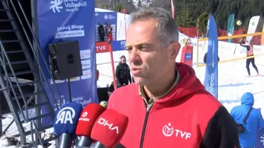 Uludağ’da Kar Voleybolu Şöleni: 2026 FIVB Dünya Turu Açıldı