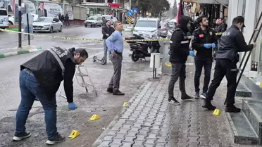 Saldırıda kullanılan silah ve şube dışı görüntüsü