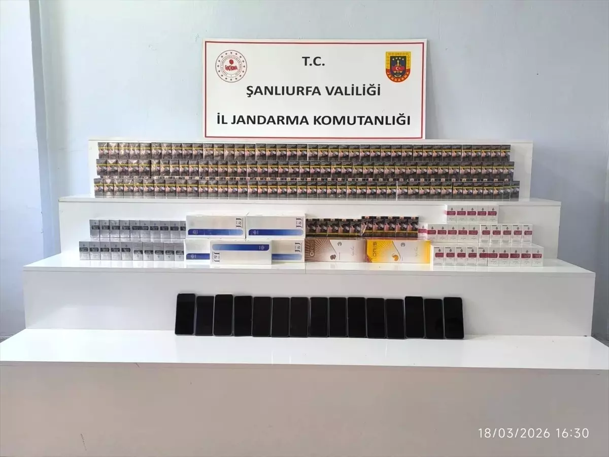 Viranşehir'de Kaçakçılık Operasyonu: 29 Şüpheli Gözaltına Alındı