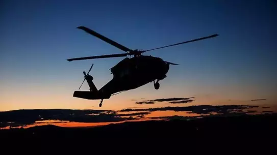 Helikopter enkazı