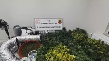 Adıyaman’da Uyuşturucu Üretim Operasyonu: Şüpheli Tutuklandı