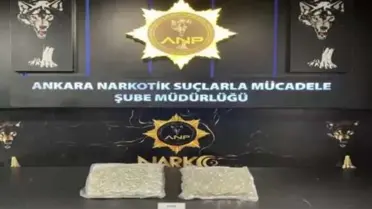 Kahramankazan’da Uyuşturucu Kaçakçılığına Darbe: 2 Şüpheli Tutuklandı