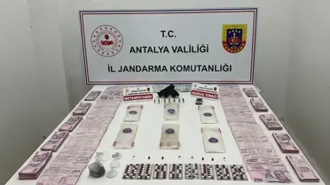 Operasyonda ele geçirilen maddeler