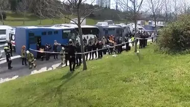 Kaza sonrası çekilen görüntü