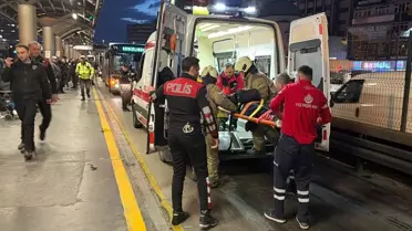 Bahçelievler'de Metrobüs Kazası: Kadının Ayağı Yaralandı