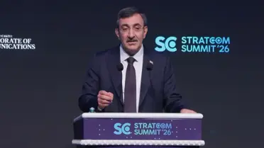 Cevdet Yılmaz'ın konuşma anı