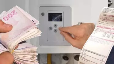 Doğal gaz fatura örneği