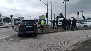 Polis ekipleri kaçan şüpheliyi takip ederken