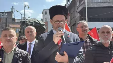 Zonguldak'tan Mescid-i Aksa'nın İbadete Kapatılmasına Karşı Sert Tepki