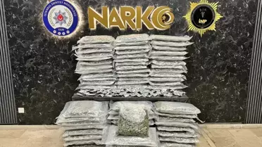 Operasyonda ele geçirilen uyuşturucu maddeler