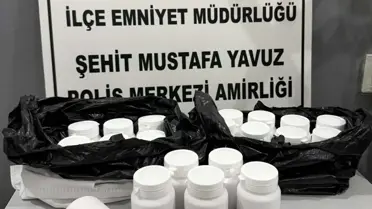 İzmir Kemalpaşa’da 1085 Ecza Hapı Ele Geçirildi, İki Şüpheli Tutuklandı