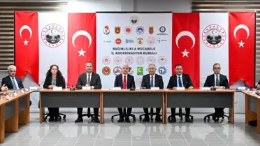 Toplantı sırasında çekilmiş fotoğraf