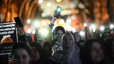 Ankara’da Mescid-i Aksa’nın Kapalı Tutulmasına Karşı Büyük Protesto
