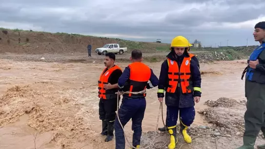 Sel sonrası Kerkük sokakları