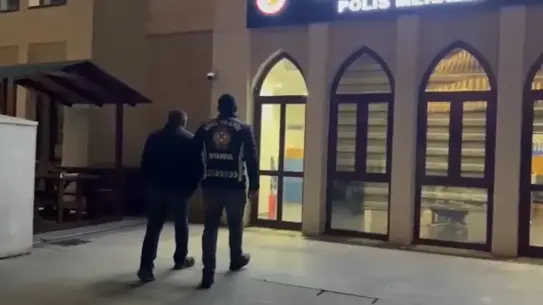 Olay anındaki araç içi görüntüsü