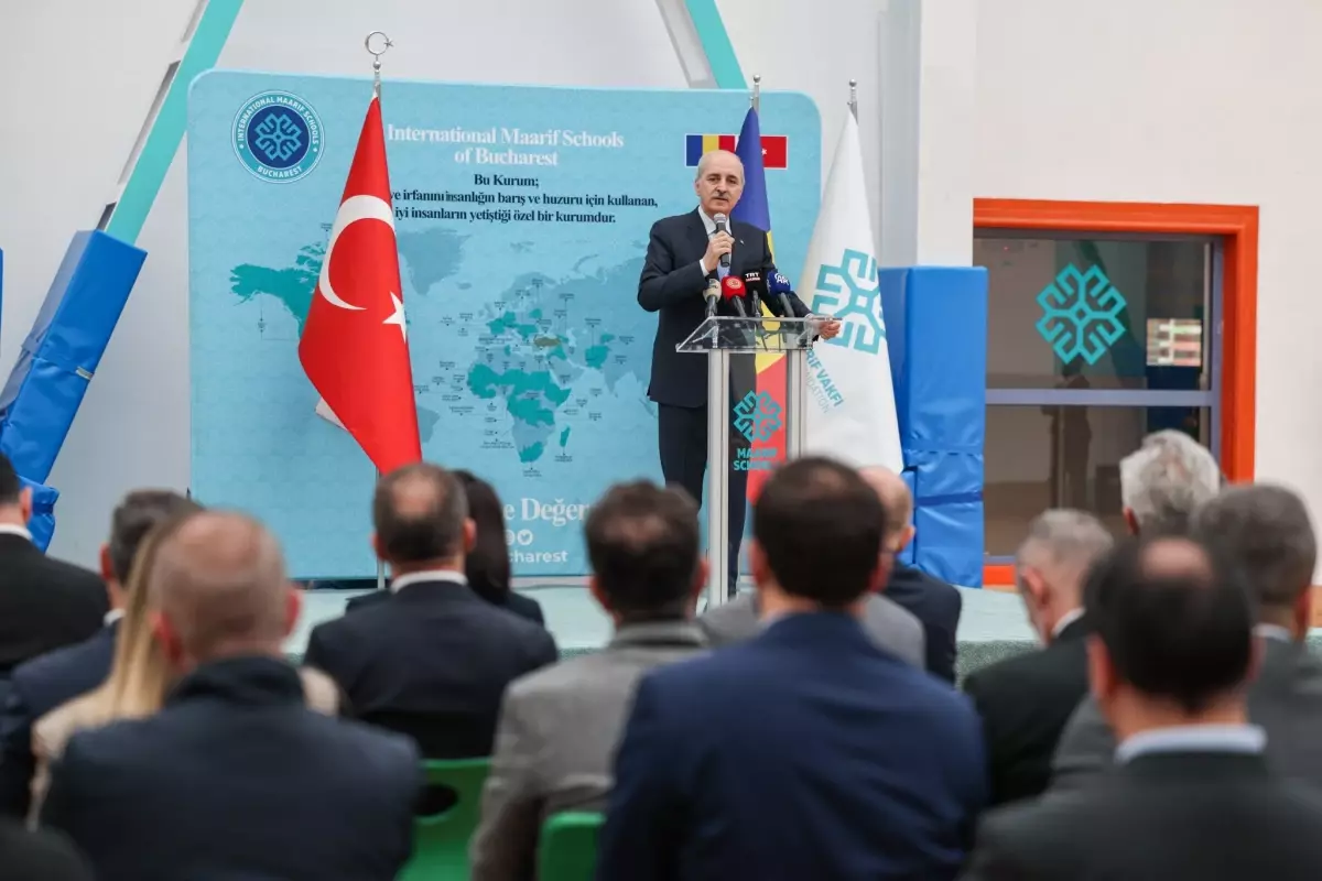 Kurtulmuş, Bükreş’te Türk‑Tatar Toplumuyla Görüştü