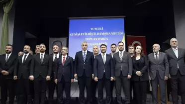 Sağlık Bakanı Memişoğlu, Tunceli'de AK Parti İl Danışma Meclisi'nde Sağlık Politikalarını Anlattı