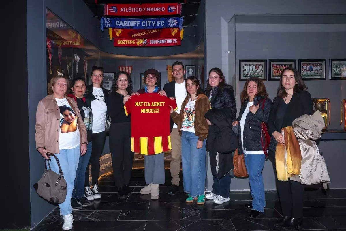 Göztepe, Mattia Ahmet Minguzzi'yi Tribünlerde Anıyor