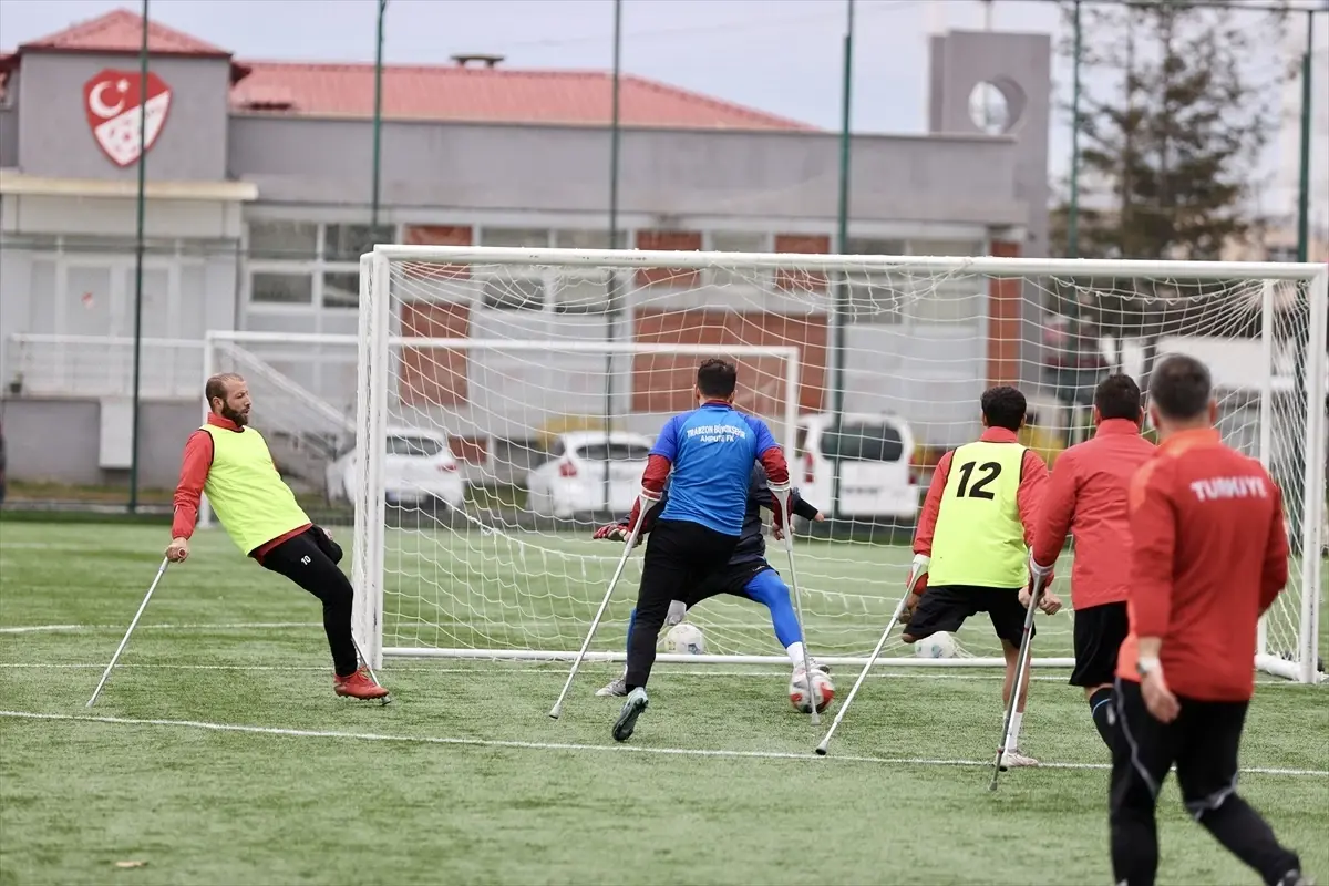 Trabzon Belediyesi Ampute Futbol Takımı Avrupa Kupalarına Hazırlanıyor