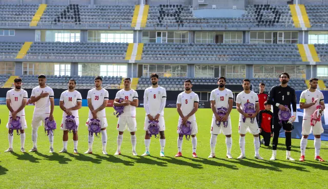 Maç öncesi hazırlık sahası