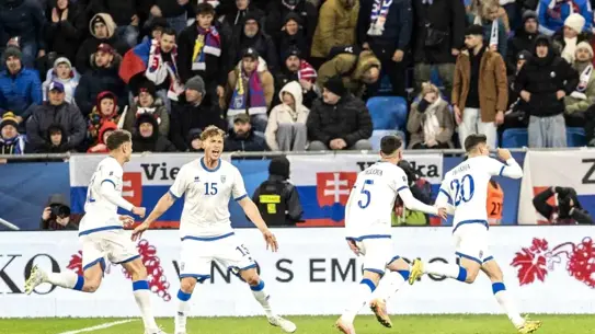 Türkiye ve Kosova takımlarının maç anı