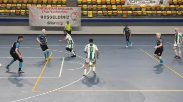 Futsal 1. Lig Maçından Görüntü