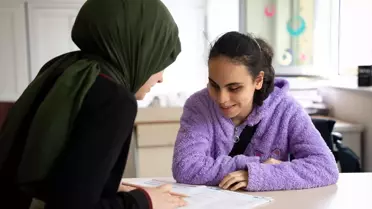 Sesli test uygulaması ekran görüntüsü