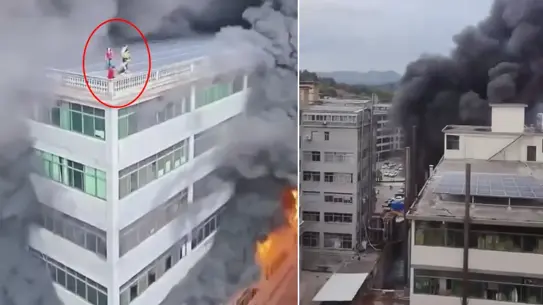 Fujian’da Yüksek Katlı Bina Yangını: Çatıdaki Vatandaşlar Güvenli Şekilde Tahliye Edildi