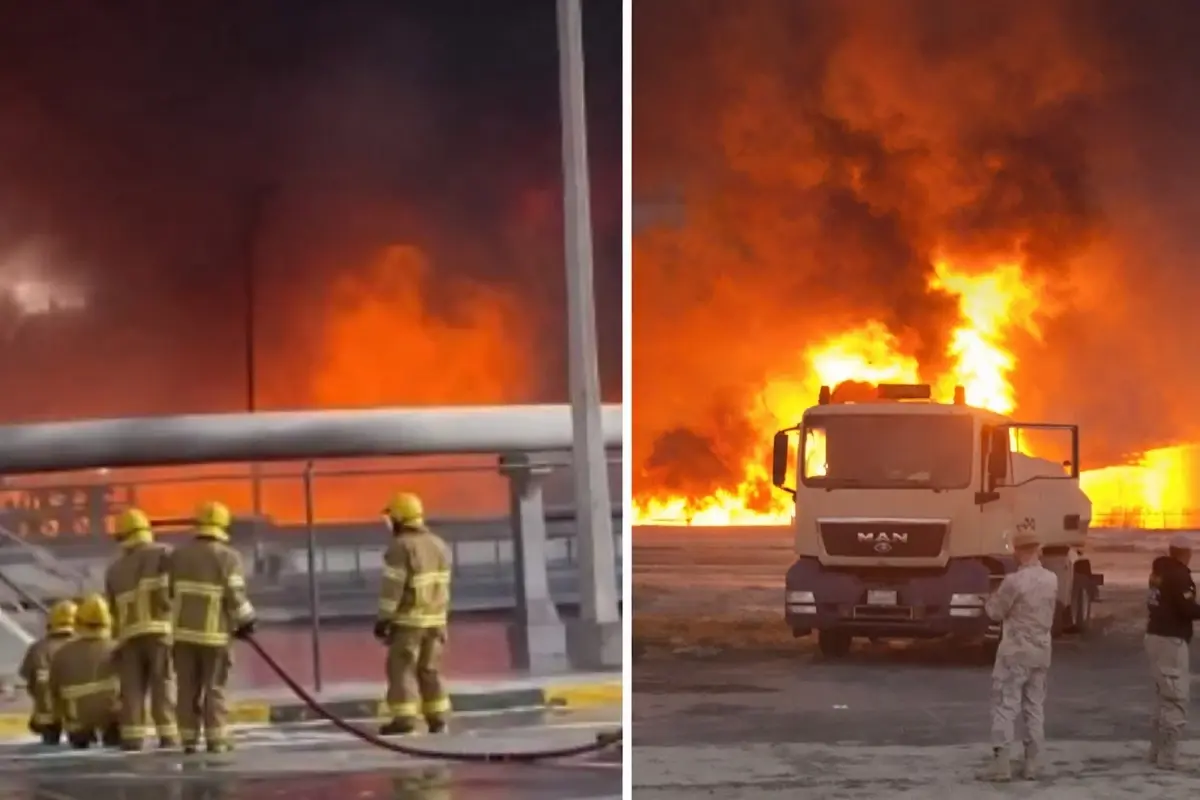 Kuveyt Uluslararası Havalimanı'nda Yakıt Depolarına Yönelik İHA Saldırısı Sonrası Yangın 58 Saatte Kontrol Altına Alındı