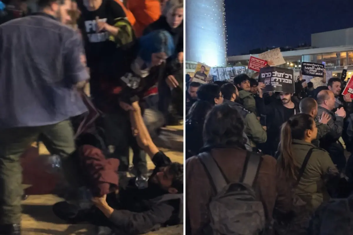 Tel Aviv'de Savaş Karşıtı Gösteri: Polis Müdahalesi ve Gözaltılar