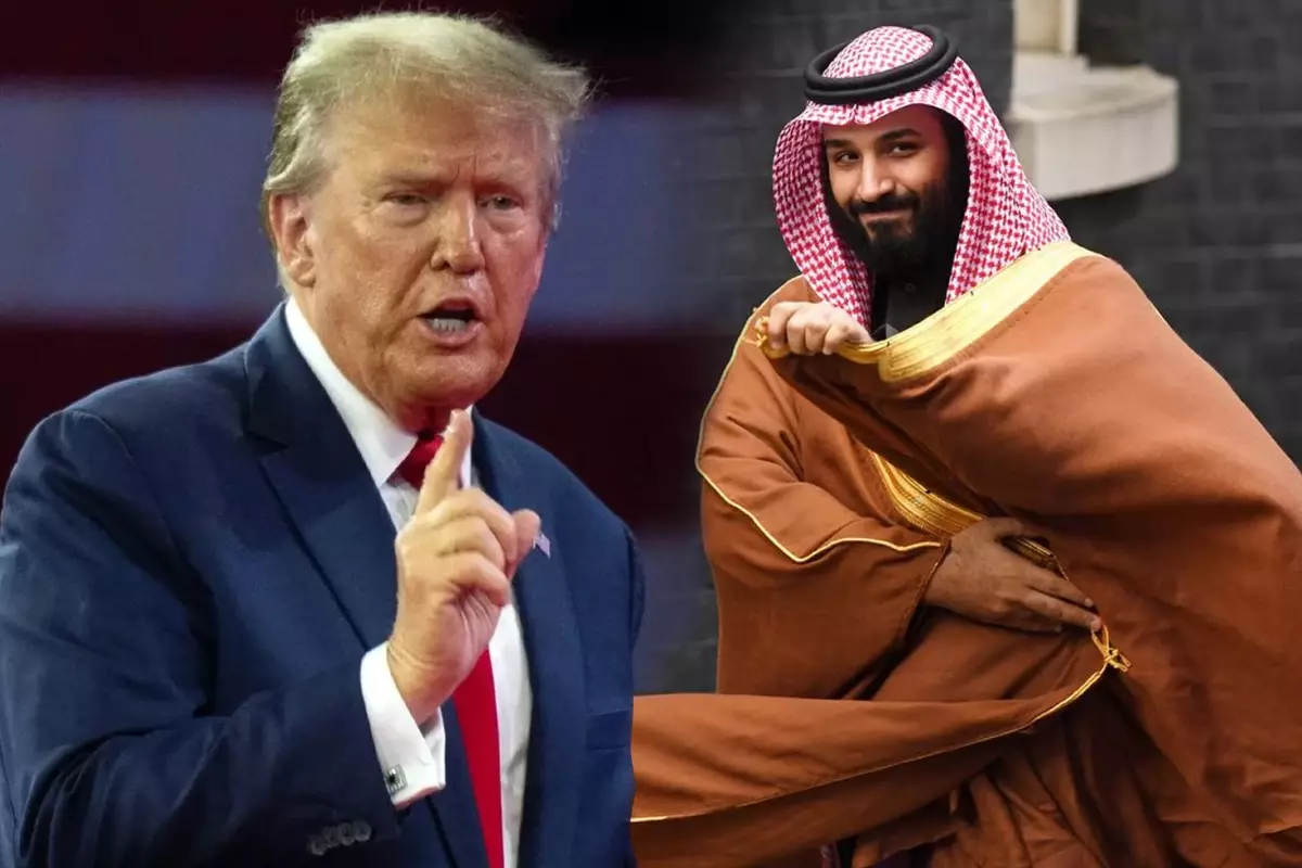 Trump ve Prens Selman toplantısı