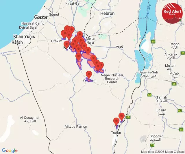 Husilerin füze atışı