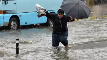 Meteorolojik sarı kodlu uyarı haritası