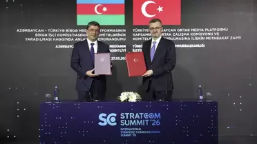 Türkiye ve Azerbaycan Medya Ajansları STRATCOM 2026’da Ortak Proje Anlaşması İmzaladı