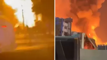 İran’dan İsrail’e Zincirleme Füze Saldırısı: Tel Aviv ve Diğer Şehirlerde Patlamalar