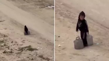 Gazze’de Su Taşıyan Çocuk: Savaşın Yükünü Omuzlayan Minik Kahraman