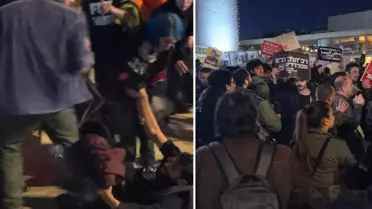 Tel Aviv'de Savaş Karşıtı Gösteri: Polis Müdahalesi ve Gözaltılar