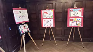 Atina’da Çocukların Kaleminden İstiklal Marşı’na Özel Sergi