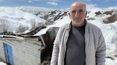 Erzincan’da Ağılözü Köyü’ne Kar Yükü Çatıları Yıktı: 11 Ahır Kullanılamaz Hale Geldi