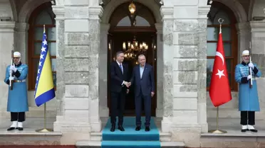 Erdoğan, Bosna Hersek Devlet Başkanlığı Konseyi Başkanı Beçiroviç ile İstanbul’da Görüştü