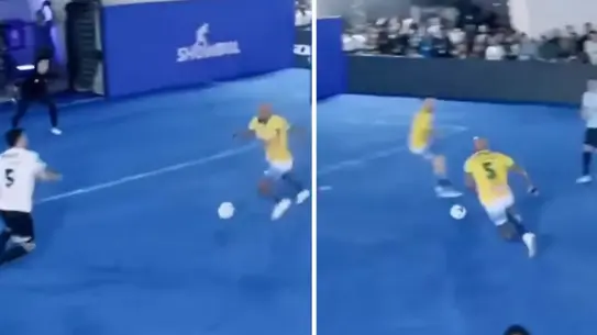 Felipe Melo'nun Gösteri Maçında Top Kontrolü Kabusu: Tribünlerde Şok An