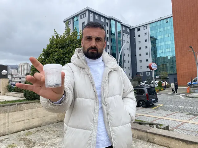 Rize hastanesinde doktorlar