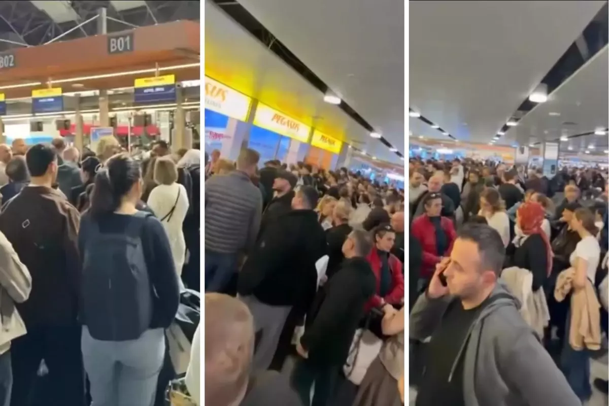 Şiddetli Hava Koşulları Sabiha Gökçen Havalimanı'nda Kaosa Neden Oldu