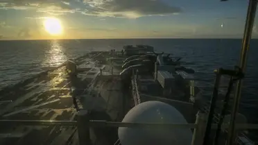 USS Tripoli gemisinin dış görünüşü