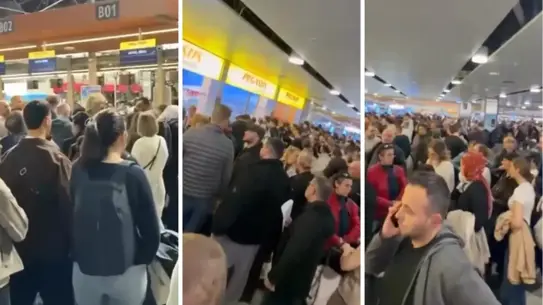 İptal edilen uçuşların kuyrukları