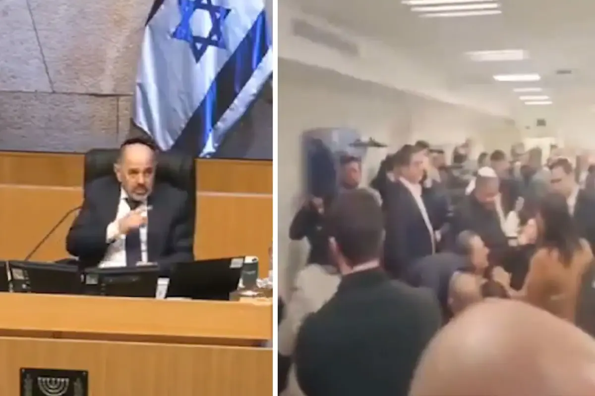 İsrail Meclisi’ndeki Siren Alarmı: Parlamenterler Derhal Sığınaklara Koştu