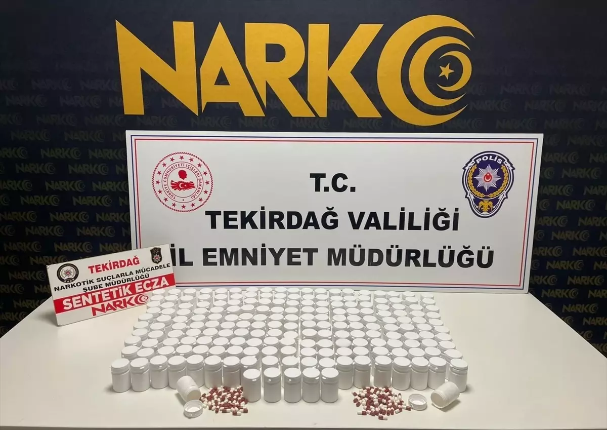 Tekirdağ’da Büyük Uyuşturucu Operasyonu: 5 Şüpheli Gözaltına Alındı