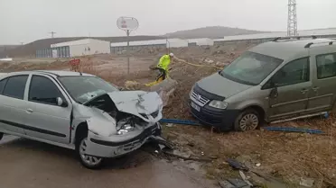 Kaza yerinin yol kesiti